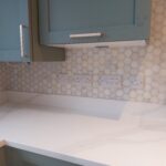 KitchenSplashback HexagonTiles NaturalStone LimestoneTiles KitchenTiling ProfessionalTiler UKTiler DoncasterTiler DoncasterTiling QualityTiling