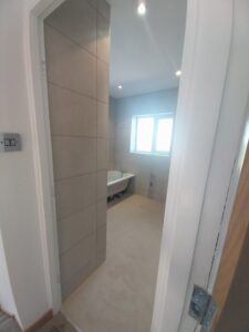 DoncasterTiler BathroomRenovation BathroomTiling TilingServices WalkInShower GresTiles TileInstallation UKTiler Doncaster YorkshireTrades HomeImprovement ModernBathroom Kerakoll BALProducts QualityWork