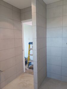 DoncasterTiler BathroomRenovation BathroomTiling TilingServices WalkInShower GresTiles TileInstallation UKTiler Doncaster YorkshireTrades HomeImprovement ModernBathroom Kerakoll BALProducts QualityWork