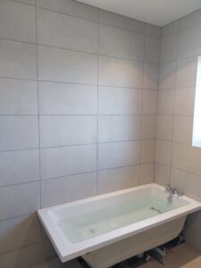 DoncasterTiler BathroomRenovation BathroomTiling TilingServices WalkInShower GresTiles TileInstallation UKTiler Doncaster YorkshireTrades HomeImprovement ModernBathroom Kerakoll BALProducts QualityWork
