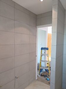 DoncasterTiler BathroomRenovation BathroomTiling TilingServices WalkInShower GresTiles TileInstallation UKTiler Doncaster YorkshireTrades HomeImprovement ModernBathroom Kerakoll BALProducts QualityWork